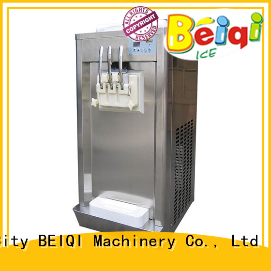 BEIQI different flavors commercial ice cream maker for wholesale Frozen food factory