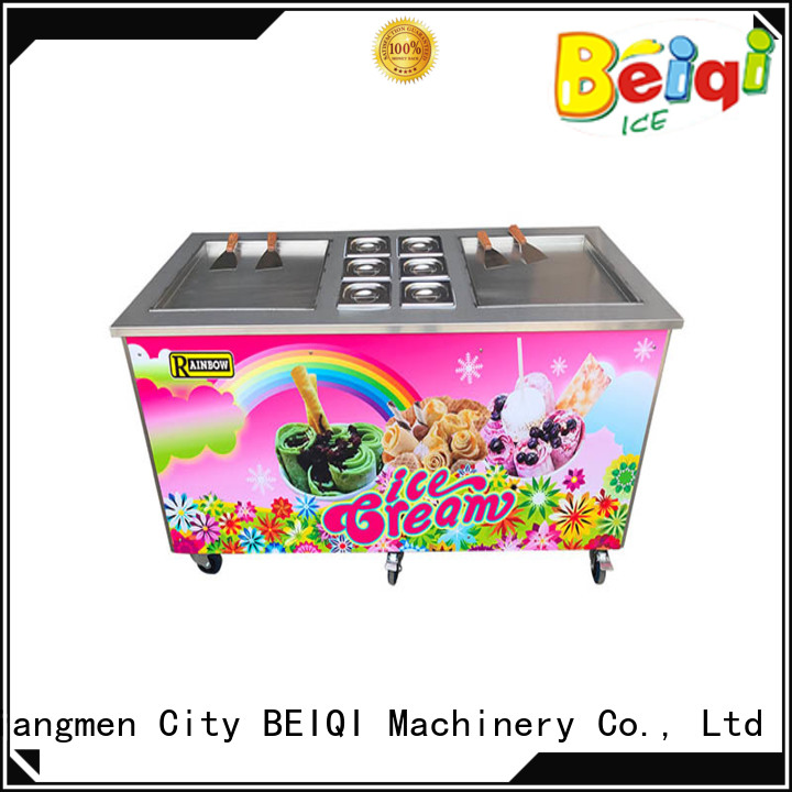 solid mesh Soft Ice Cream Machine for sale free sample Snack food factory