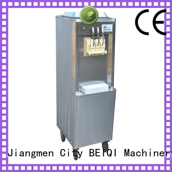 BEIQI Soft Ice Cream Machine for sale free sample Frozen food Factory