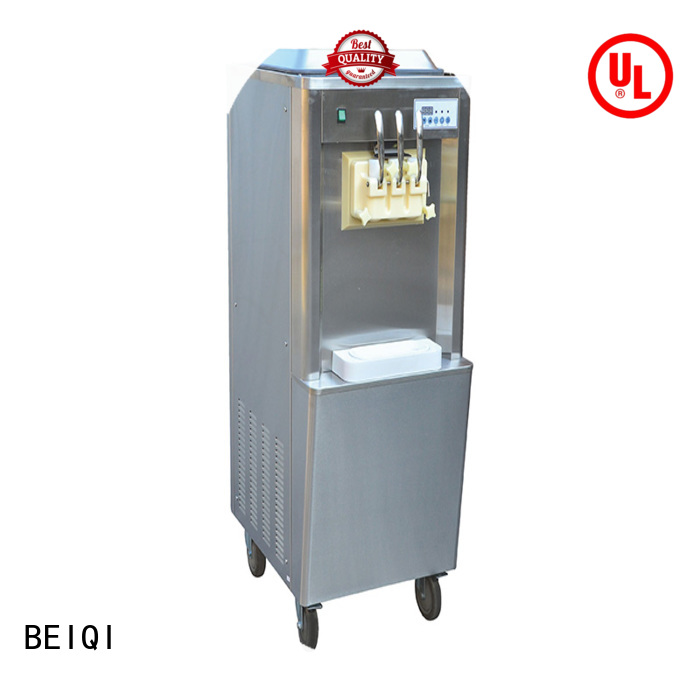 BEIQI silver soft serve ice cream maker customization Frozen food factory