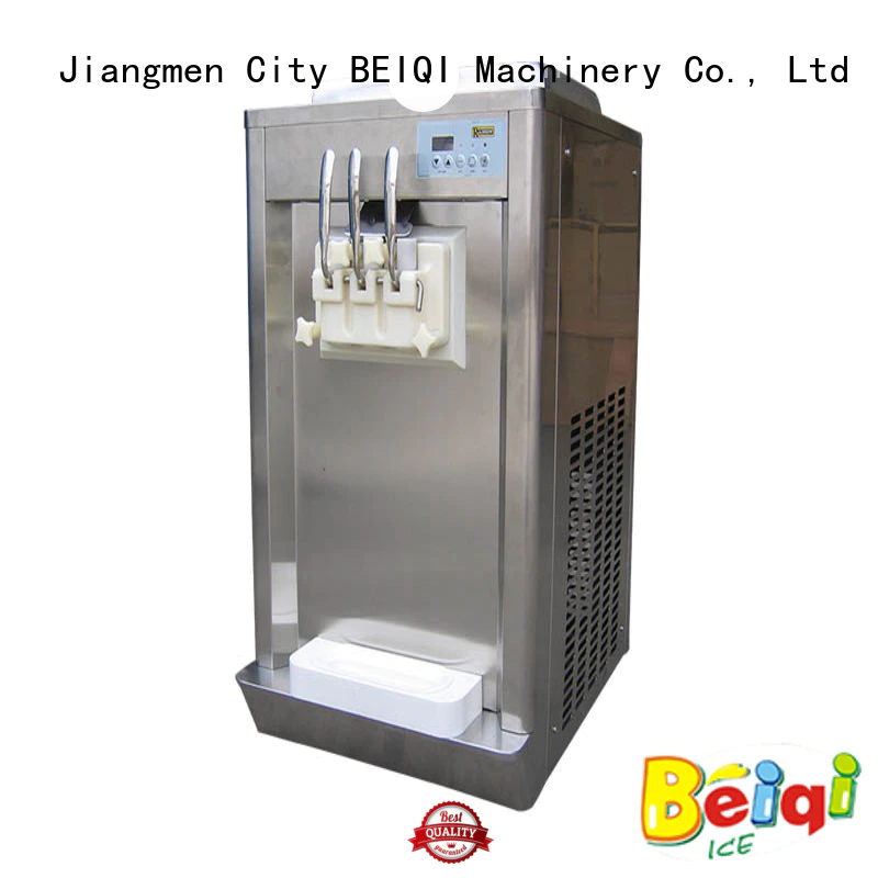BEIQI Soft Ice Cream Machine for sale for wholesale Snack food factory
