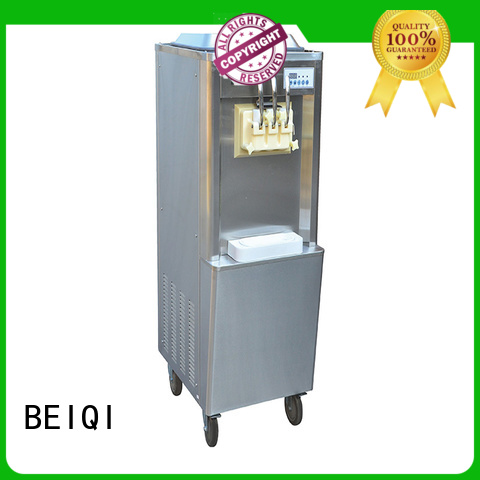 portable commercial ice cream making machine silver supplier Snack food factory