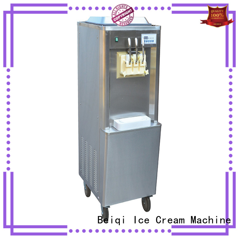 BEIQI Soft Ice Cream Machine for sale OEM Frozen food Factory