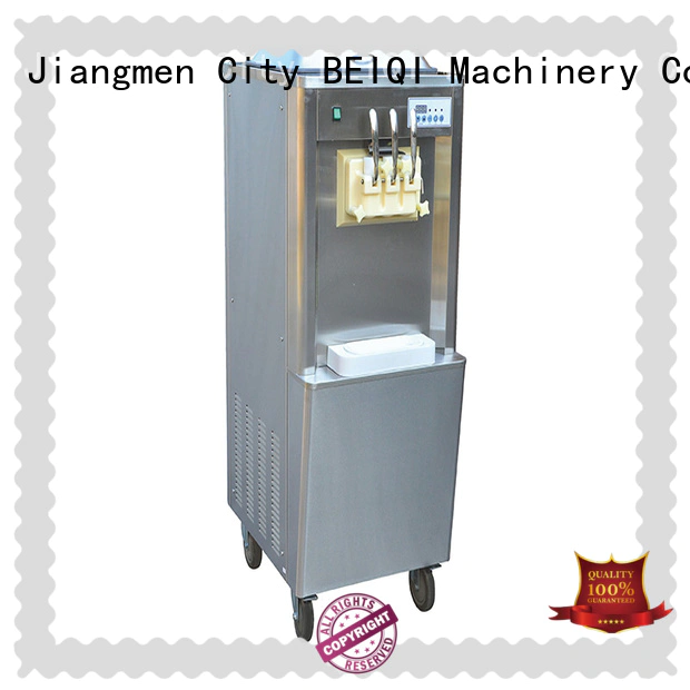 Breathable soft serve ice cream machine silver for wholesale For Restaurant