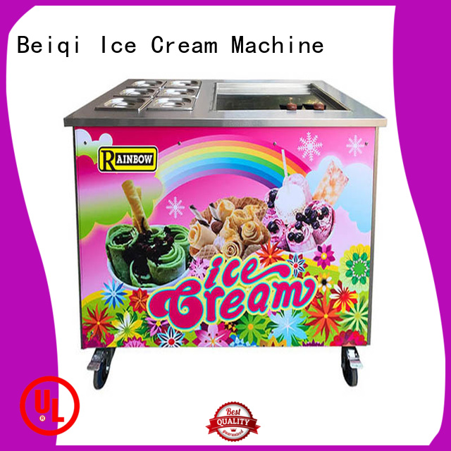 BEIQI different flavors Fried Ice Cream Machine get quote For commercial