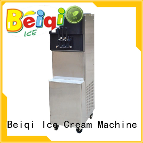 BEIQI silver Soft Ice Cream Machine supplier For dinning hall