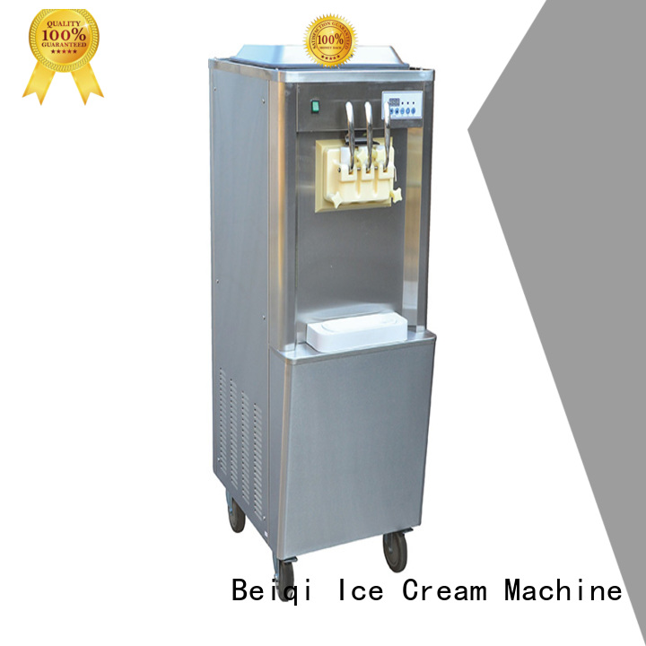 BEIQI Soft Ice Cream Machine for sale customization Snack food factory