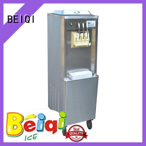 BEIQI solid mesh Soft Ice Cream Machine for sale bulk production Snack food factory