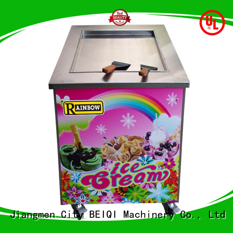 funky Fried Ice Cream Machine different flavors customization For dinning hall