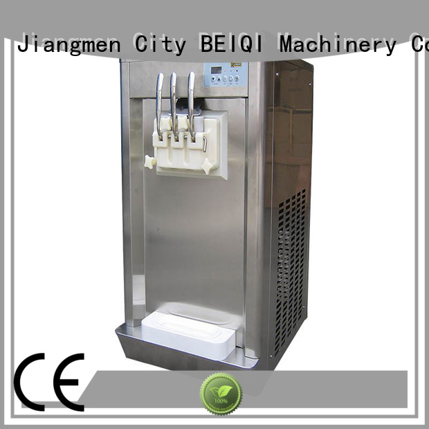 BEIQI Soft Ice Cream Machine for sale free sample Frozen food Factory