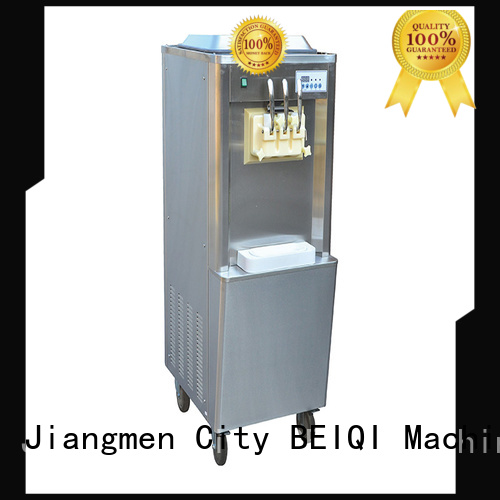 BEIQI different flavors soft ice cream maker machine customization For dinning hall