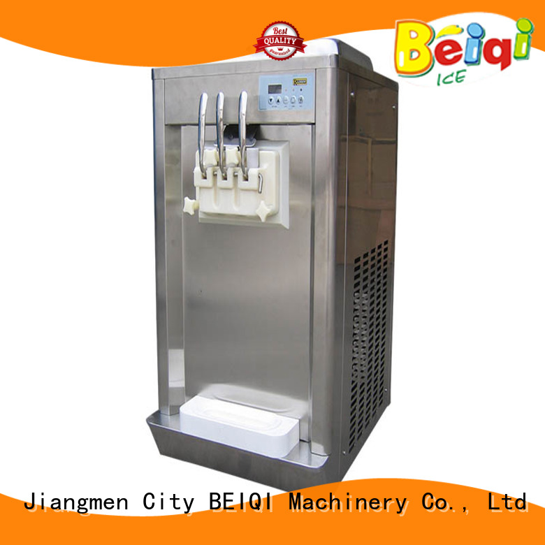 BEIQI silver soft ice cream machine price customization For commercial